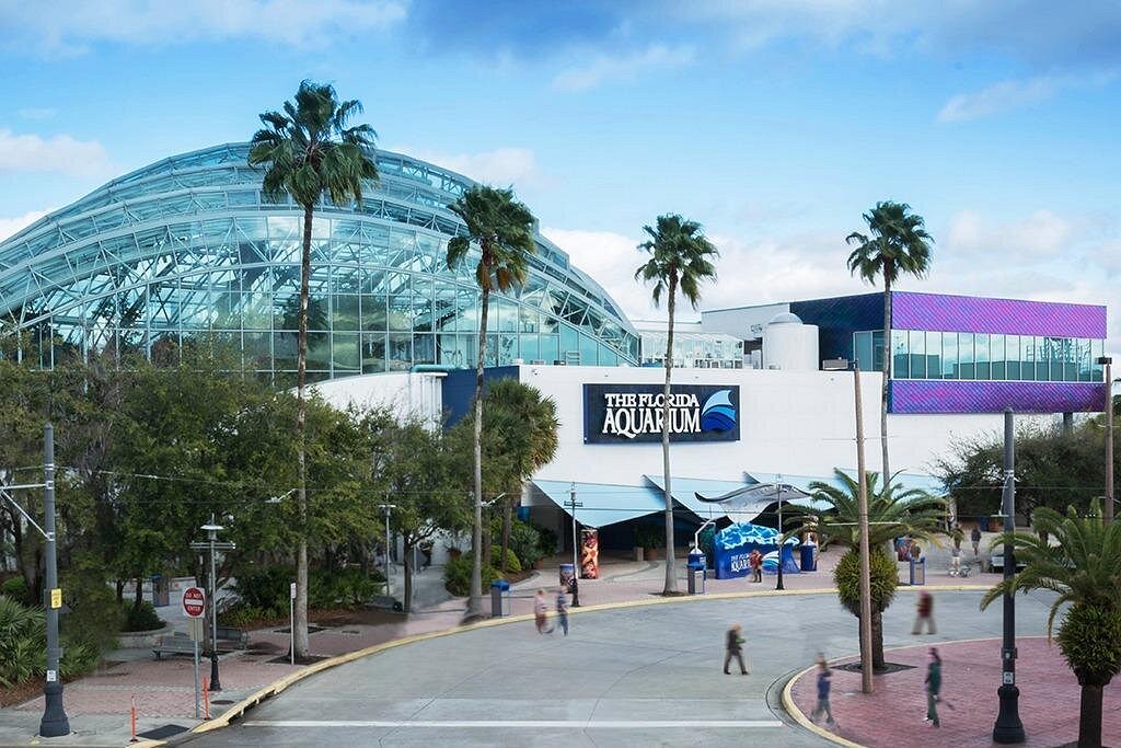 The Florida Aquarium in Tampa Entrance